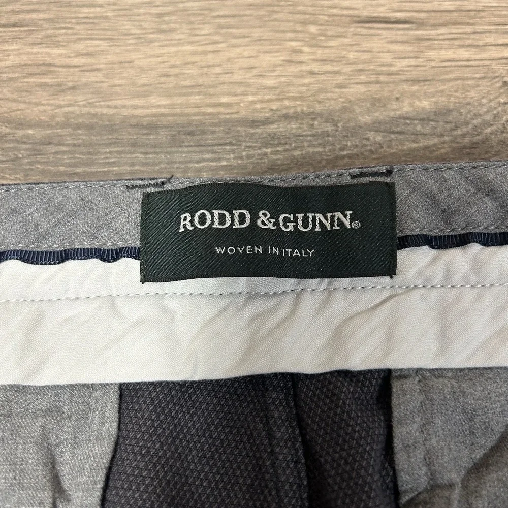 Rodd‎ & Gunn Pants Mens 36x32 Grey Chino Stretch Slim Fit